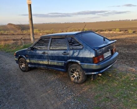 Синий ВАЗ 2114 Самара, объемом двигателя 1.5 л и пробегом 200 тыс. км за 1700 $, фото 3 на Automoto.ua