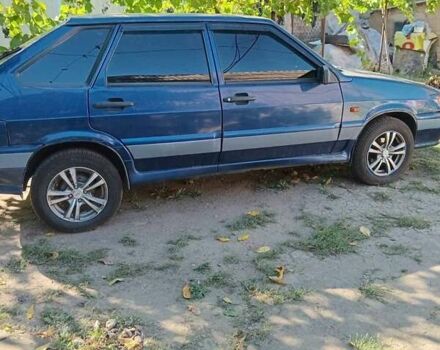 Синий ВАЗ 2114 Самара, объемом двигателя 1.5 л и пробегом 159 тыс. км за 2000 $, фото 3 на Automoto.ua