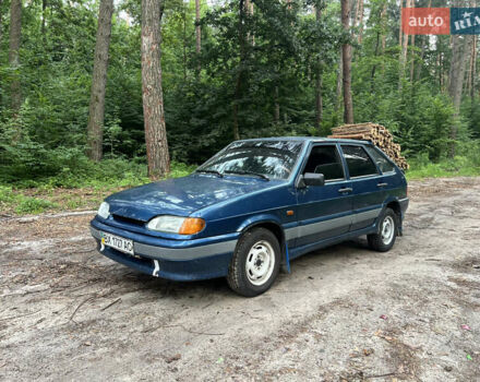 Синий ВАЗ 2114 Самара, объемом двигателя 1.5 л и пробегом 205 тыс. км за 1199 $, фото 1 на Automoto.ua