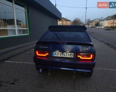 Синій ВАЗ 2114 Самара, об'ємом двигуна 1.5 л та пробігом 200 тис. км за 1200 $, фото 4 на Automoto.ua