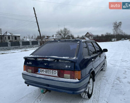 Синий ВАЗ 2114 Самара, объемом двигателя 1.5 л и пробегом 200 тыс. км за 2000 $, фото 5 на Automoto.ua