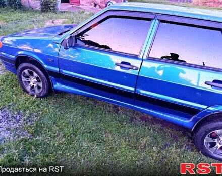 Синий ВАЗ 2114 Самара, объемом двигателя 1.5 л и пробегом 0 тыс. км за 2000 $, фото 5 на Automoto.ua