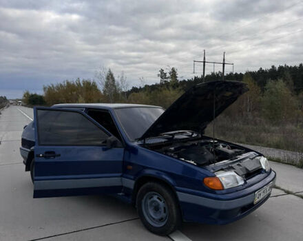 Синий ВАЗ 2114 Самара, объемом двигателя 1.6 л и пробегом 178 тыс. км за 2300 $, фото 12 на Automoto.ua