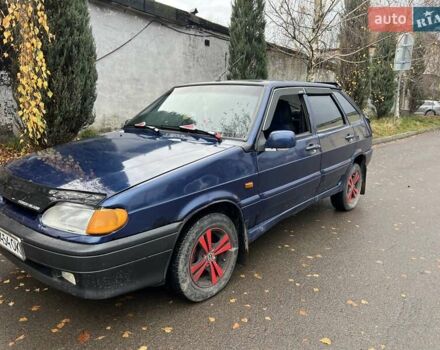 Синий ВАЗ 2114 Самара, объемом двигателя 1.6 л и пробегом 165 тыс. км за 2200 $, фото 1 на Automoto.ua