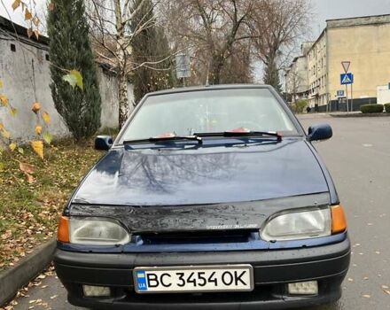 Синий ВАЗ 2114 Самара, объемом двигателя 1.6 л и пробегом 165 тыс. км за 2200 $, фото 5 на Automoto.ua