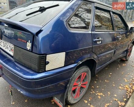 Синий ВАЗ 2114 Самара, объемом двигателя 1.6 л и пробегом 165 тыс. км за 2200 $, фото 2 на Automoto.ua