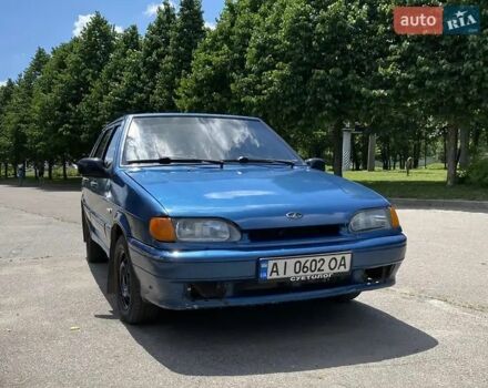 Синий ВАЗ 2114 Самара, объемом двигателя 1.5 л и пробегом 3 тыс. км за 1000 $, фото 1 на Automoto.ua