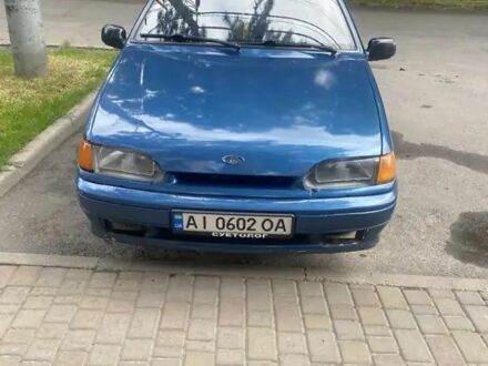 Синий ВАЗ 2114 Самара, объемом двигателя 1.5 л и пробегом 3 тыс. км за 1000 $, фото 1 на Automoto.ua