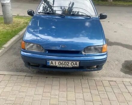 Синий ВАЗ 2114 Самара, объемом двигателя 1.5 л и пробегом 3 тыс. км за 1000 $, фото 1 на Automoto.ua