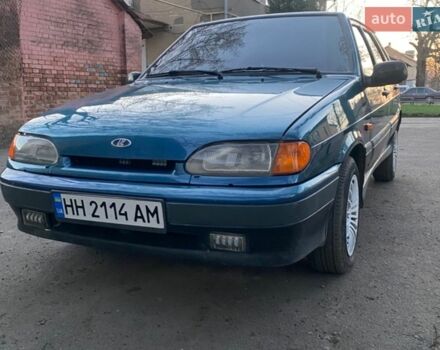 Синій ВАЗ 2114 Самара, об'ємом двигуна 1.5 л та пробігом 115 тис. км за 2000 $, фото 1 на Automoto.ua