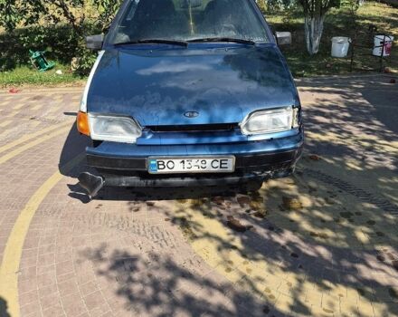 Синій ВАЗ 2114 Самара, об'ємом двигуна 1.5 л та пробігом 222 тис. км за 450 $, фото 1 на Automoto.ua