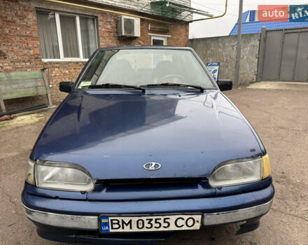 Синий ВАЗ 2114 Самара, объемом двигателя 1.5 л и пробегом 300 тыс. км за 950 $, фото 1 на Automoto.ua