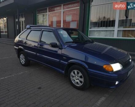 Синий ВАЗ 2114 Самара, объемом двигателя 1.5 л и пробегом 200 тыс. км за 1200 $, фото 1 на Automoto.ua