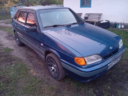 Синий ВАЗ 2114 Самара, объемом двигателя 1.5 л и пробегом 100 тыс. км за 800 $, фото 1 на Automoto.ua