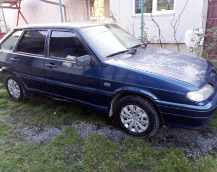 Синий ВАЗ 2114 Самара, объемом двигателя 1.5 л и пробегом 237 тыс. км за 1600 $, фото 1 на Automoto.ua