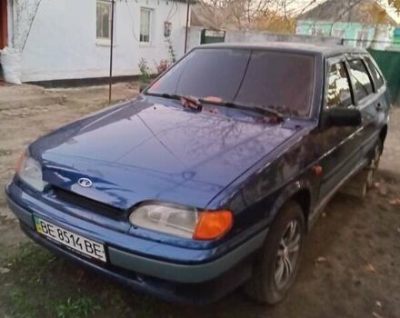 Синий ВАЗ 2114 Самара, объемом двигателя 1.5 л и пробегом 159 тыс. км за 2000 $, фото 1 на Automoto.ua