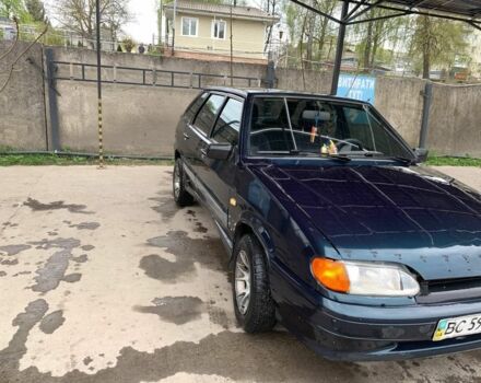 Синий ВАЗ 2114 Самара, объемом двигателя 1.5 л и пробегом 230 тыс. км за 1100 $, фото 1 на Automoto.ua