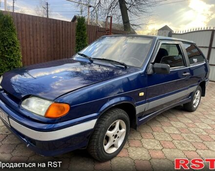 Синий ВАЗ 2114 Самара, объемом двигателя 1.6 л и пробегом 160 тыс. км за 1600 $, фото 1 на Automoto.ua