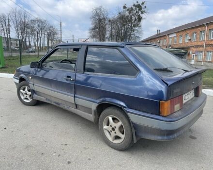 Синий ВАЗ 2114 Самара, объемом двигателя 1.6 л и пробегом 160 тыс. км за 1350 $, фото 1 на Automoto.ua