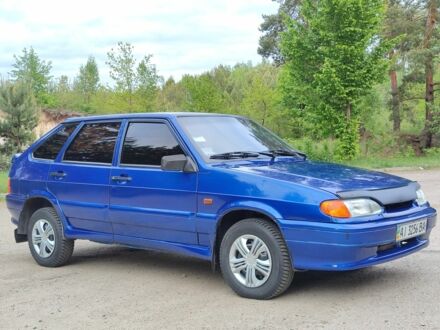 Синій ВАЗ 2114 Самара, об'ємом двигуна 1.6 л та пробігом 75 тис. км за 2350 $, фото 1 на Automoto.ua