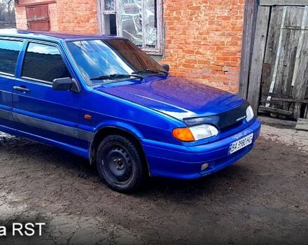 Синий ВАЗ 2114 Самара, объемом двигателя 1.6 л и пробегом 270 тыс. км за 1600 $, фото 1 на Automoto.ua