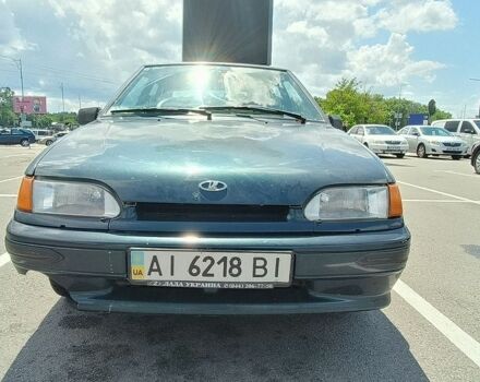 Синий ВАЗ 2114 Самара, объемом двигателя 1.6 л и пробегом 133 тыс. км за 1400 $, фото 1 на Automoto.ua