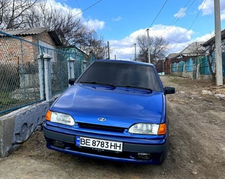 Синий ВАЗ 2114 Самара, объемом двигателя 1.5 л и пробегом 190 тыс. км за 1800 $, фото 1 на Automoto.ua