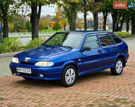 Синий ВАЗ 2114 Самара, объемом двигателя 1.6 л и пробегом 200 тыс. км за 1300 $, фото 1 на Automoto.ua