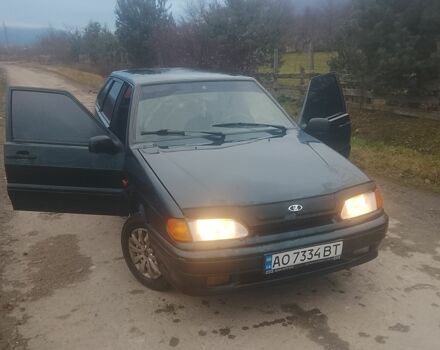 Синий ВАЗ 2114 Самара, объемом двигателя 1.5 л и пробегом 250 тыс. км за 850 $, фото 1 на Automoto.ua