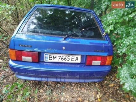 Синий ВАЗ 2114 Самара, объемом двигателя 1.6 л и пробегом 230 тыс. км за 1200 $, фото 1 на Automoto.ua