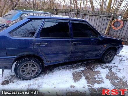 Синій ВАЗ 2114 Самара, об'ємом двигуна 1.6 л та пробігом 105 тис. км за 2200 $, фото 1 на Automoto.ua