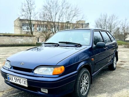 Синий ВАЗ 2114 Самара, объемом двигателя 1.6 л и пробегом 112 тыс. км за 2299 $, фото 1 на Automoto.ua