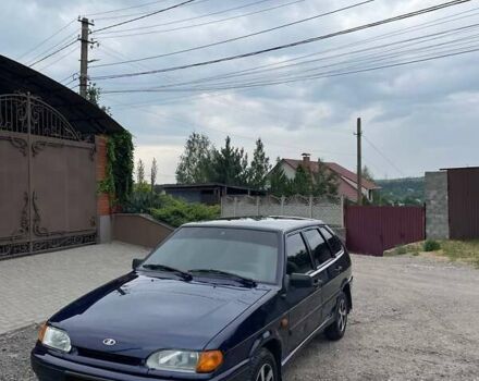Синий ВАЗ 2114 Самара, объемом двигателя 1.6 л и пробегом 101 тыс. км за 2950 $, фото 1 на Automoto.ua