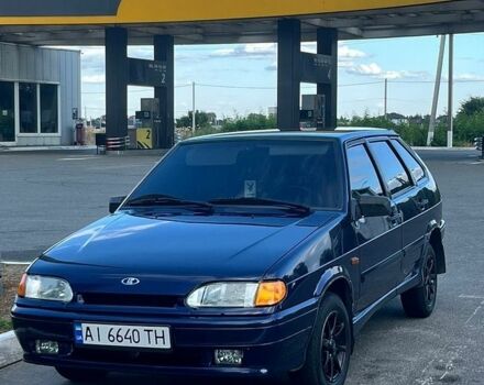 Синій ВАЗ 2114 Самара, об'ємом двигуна 1.6 л та пробігом 104 тис. км за 3000 $, фото 1 на Automoto.ua