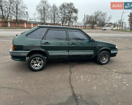 Зеленый ВАЗ 2114 Самара, объемом двигателя 1.5 л и пробегом 298 тыс. км за 1950 $, фото 3 на Automoto.ua