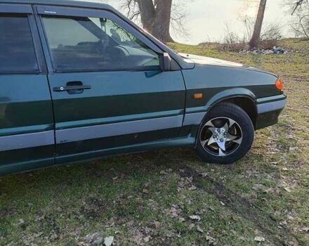 Зеленый ВАЗ 2114 Самара, объемом двигателя 1.5 л и пробегом 80 тыс. км за 1299 $, фото 11 на Automoto.ua