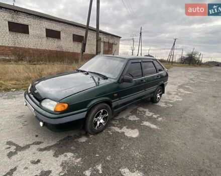 Зелений ВАЗ 2114 Самара, об'ємом двигуна 1.5 л та пробігом 80 тис. км за 1850 $, фото 1 на Automoto.ua
