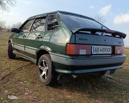 Зеленый ВАЗ 2114 Самара, объемом двигателя 1.5 л и пробегом 80 тыс. км за 1299 $, фото 2 на Automoto.ua