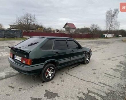 Зелений ВАЗ 2114 Самара, об'ємом двигуна 1.6 л та пробігом 80 тис. км за 1900 $, фото 4 на Automoto.ua