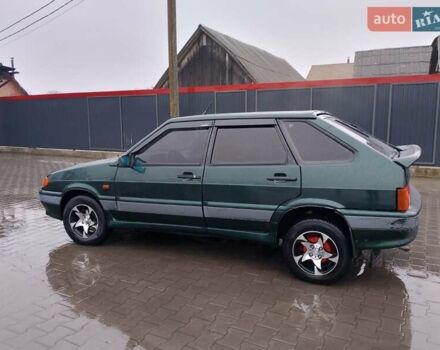 Зелений ВАЗ 2114 Самара, об'ємом двигуна 1.5 л та пробігом 81 тис. км за 1850 $, фото 4 на Automoto.ua