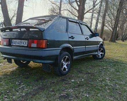 Зеленый ВАЗ 2114 Самара, объемом двигателя 1.5 л и пробегом 80 тыс. км за 1299 $, фото 4 на Automoto.ua