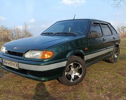 Зеленый ВАЗ 2114 Самара, объемом двигателя 1.5 л и пробегом 80 тыс. км за 1299 $, фото 6 на Automoto.ua