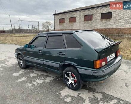 Зелений ВАЗ 2114 Самара, об'ємом двигуна 1.5 л та пробігом 80 тис. км за 1850 $, фото 15 на Automoto.ua