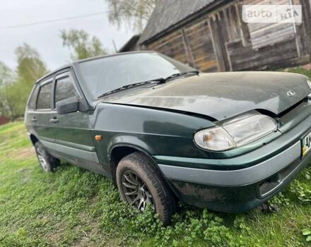 Зеленый ВАЗ 2114 Самара, объемом двигателя 1.6 л и пробегом 298 тыс. км за 1500 $, фото 2 на Automoto.ua