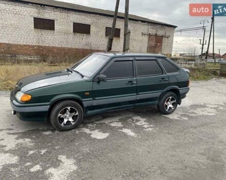 Зелений ВАЗ 2114 Самара, об'ємом двигуна 1.5 л та пробігом 80 тис. км за 1850 $, фото 2 на Automoto.ua