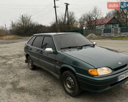 Зелений ВАЗ 2114 Самара, об'ємом двигуна 1.5 л та пробігом 267 тис. км за 2000 $, фото 2 на Automoto.ua