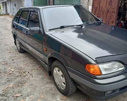 Зеленый ВАЗ 2114 Самара, объемом двигателя 1.5 л и пробегом 186 тыс. км за 2500 $, фото 2 на Automoto.ua