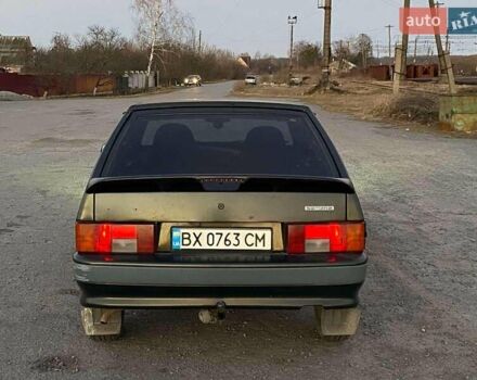Зеленый ВАЗ 2114 Самара, объемом двигателя 1.5 л и пробегом 235 тыс. км за 1550 $, фото 2 на Automoto.ua