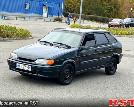 Зеленый ВАЗ 2114 Самара, объемом двигателя 1.5 л и пробегом 245 тыс. км за 1550 $, фото 1 на Automoto.ua
