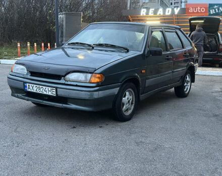 Зеленый ВАЗ 2114 Самара, объемом двигателя 1.5 л и пробегом 240 тыс. км за 1300 $, фото 2 на Automoto.ua
